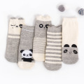 2019 mode antidérapant antidérapant 3d motif mignon conception coton bébé chaussettes pour bébé tout-petits garçon et fille